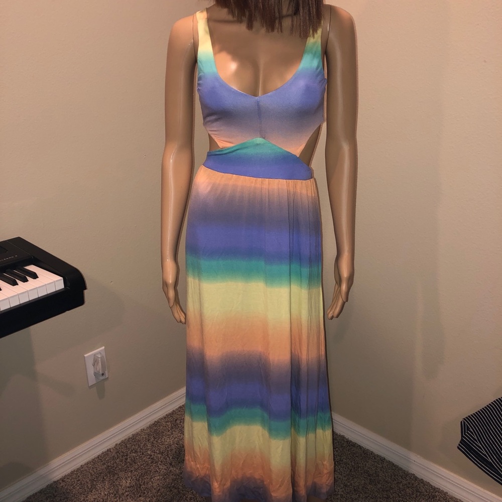 Colorful “Ocean Drive” dress